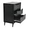 Hello Honey® 37.5" Yume Mid Century Modern Solid Wood 3-Drawer Dresser Chest